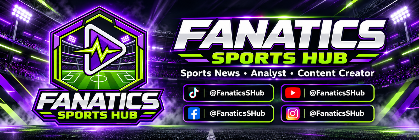 Fanatics Sports Hub brand banner